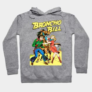 Broncho Bill Cowboy Girl Horse Vintage Hoodie